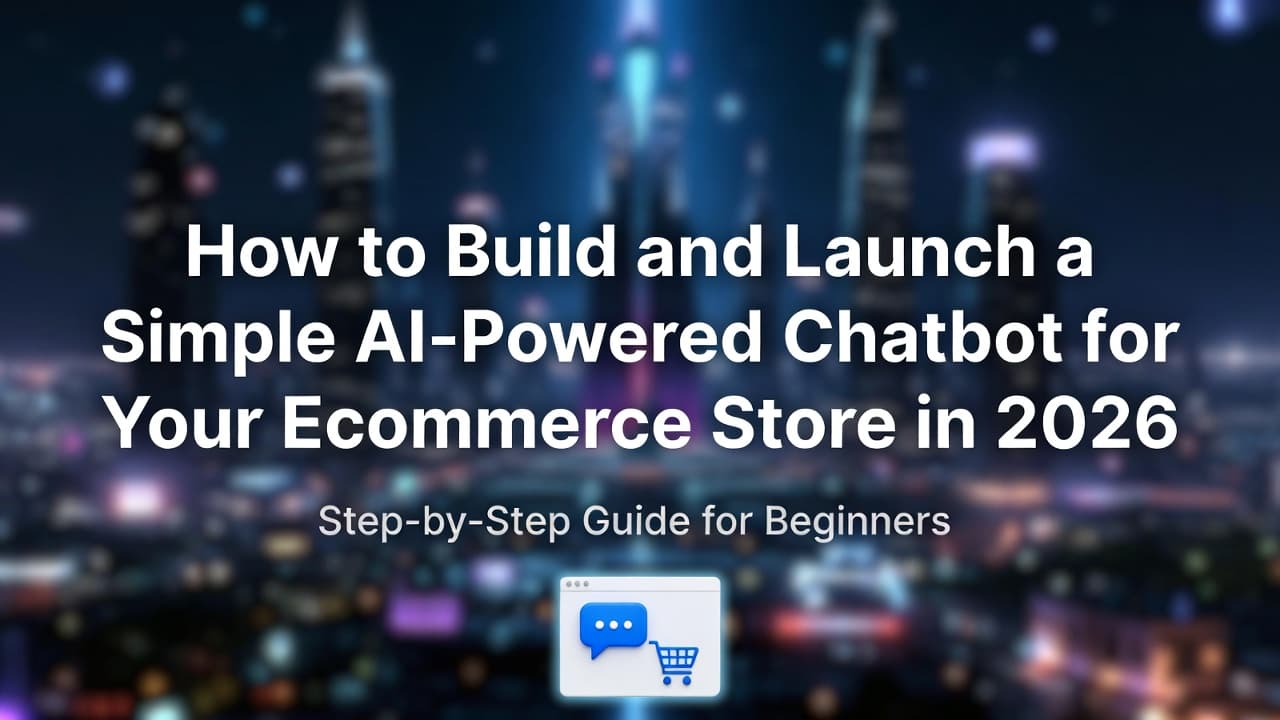 How to Build and Launch a Simple AI-Powered Chatbot in 2026